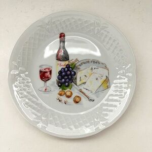 PHILIPPE DESHOULIERES CANAPE PLATES - SET OF SIX